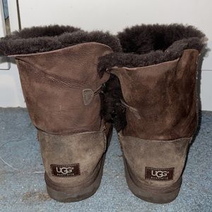 Chocolate UGG Australia boots. Size 8.
